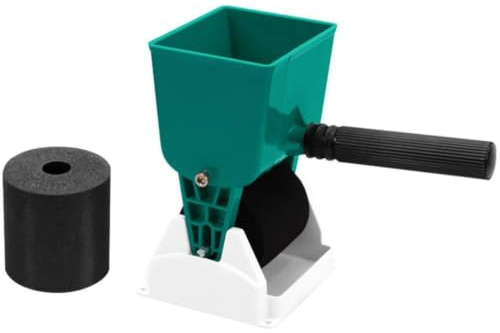 HOMOBABE Manueller Klebstoffapplikator mit 2 Walzen und 7,5cm Breite Wiederverwendbarer Beschichtungsklebewerkzeug aus Abs Kunststoff und Aluminium für Holzarbeiten