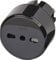 Brennenstuhl fiche de Voyage / adaptateur Italie - le contact de protection noir, 1508590