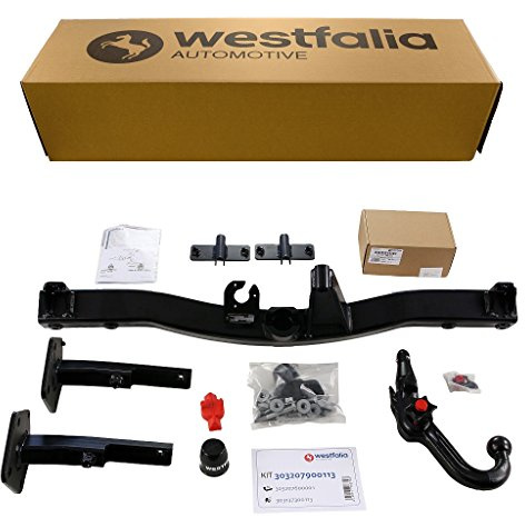 Westfalia Abnehmbare Anhängerkupplung für BMW X5 (E53) (BJ 06/2000-12/2006) - Im Set mit 13-pol. fzg.-spez. Westfalia Elektrosatz