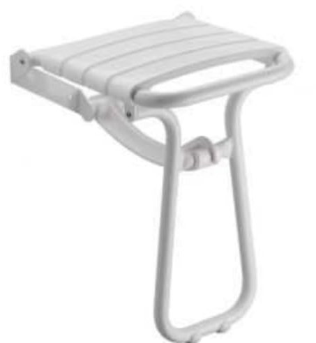 Godonnier 134700 Siège de douche époxy Blanc