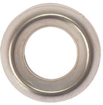 Screw Cup Washers Solid Brass Nickel Plated No.10 Bag 200