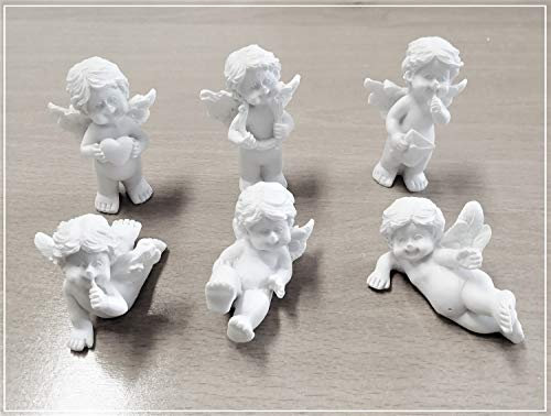 24 süsse Engel Figuren je 3,5 cm Schutzengel Hochzeit Taufe Gast Geschenke