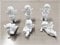 24 süsse Engel Figuren je 3,5 cm Schutzengel Hochzeit Taufe Gast Geschenke