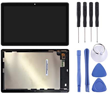 High-Tech Place - Pantalla LCD y sistema de escaneo completo para Huawei MediaPad T3 10 / AGS-L03 / AGS-L09 / AGS-W09 (Negro)