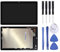 High-Tech Place - Pantalla LCD y sistema de escaneo completo para Huawei MediaPad T3 10 / AGS-L03 / AGS-L09 / AGS-W09 (Negro)