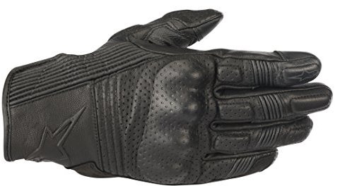 Alpinestars Motorradhandschuhe Mustang V2 Gloves Black Black, Schwarz/Schwarz, L