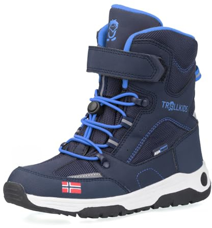 Trollkids Kids Lofoten Winter Boots XT | Wasserdicht, Warmes Fleece-Innenfutter, Reflektoren für mehr Sichtbarkeit
