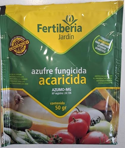 Fungicida Acaricia Azufre 50 Gr Fertiberia