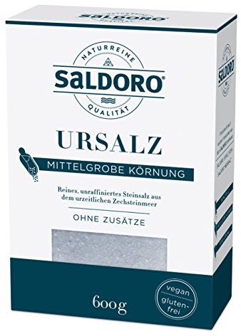 SALDORO Ursalz Mittelgrob, 8er Pack (8 x 600 g)