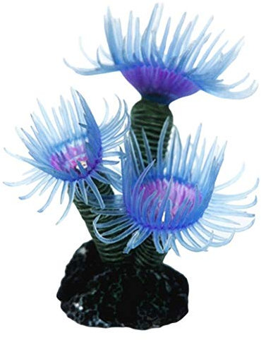 Fliyeong Premium Qualität Aquarium künstliche Korallen Simulation Dekoration Aquarium Landschaft Ornament - blau