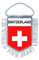 Akachafactory Wimpel mini Flagge Fahne flaggen miniflagge Schweiz swizz