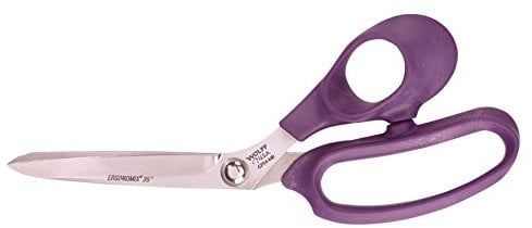 Professional Poultry Shears, Heavy Duty, Made in USA. Chemically Bonded, Food Safe, Ergonomic Fibrox Handles. Wolff Industries Professional Poultry Shears - Choose Your Color and Size (9 3/8 - Purple)