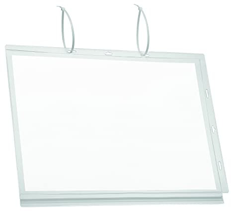 Durable 502819 Plakattasche wasserdicht A3 Kabelbinder, Beutel à 5 Stück, transparent