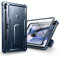 Dexnor Funda para Samsung Galaxy Tablet S7/8 Plus, [Protector de Pantalla Integrado y Soporte] con Soporte para bolígrafo, Resistente a Prueba de Golpes, Color Azul