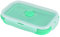 FIYO 500 ml Faltbare tragbare Brotdose aus Silikon, Lebensmittelbehälter mit Deckel Silikon-Lunchbox Bento-Box Lunchbox Erwachsene Lunchbox Kinder(grün)