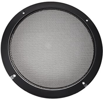 PATIKIL 8 Diametro Altoparlante Griglia Copertura Maglia Decorativo Cerchio Subwoofer Guardia Protezione per Altoparlante Riparazione, nero