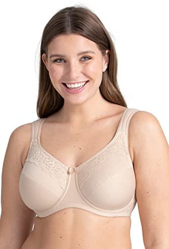 Miss Mary of Sweden Minimizer Bügel-BH Cotton Now Flatcup 85D Beige