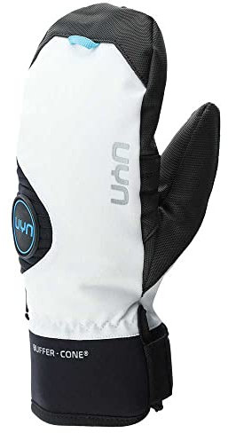 UYN O102512 YETI MITTENS Gloves Unisex weiß schwarz XXL