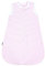 TupTam Sommerschlafsack Baby – Leichter Schlafsack Baby Sommer 0.5 TOG aus Baumwolle, OEKO-TEX zertifiziert, Unisex, Farbe: Streifenmuster Rosa, Größe: 50-56