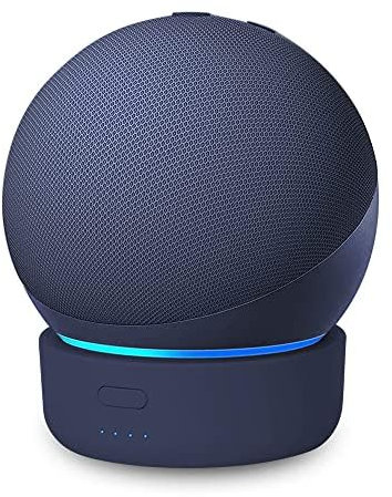 Dot 4th/5th Generation Battery Base (Dot 4&5 not Included) Dot Battery Base Accessories,Power Supply 6 Hours playtime, Blue