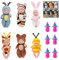 Abiemuce Mini Baby Puppe, 6 Stück MiniRebornPuppen mit 6 Flaschen, Newborn Rebornbaby, Waschbares Baby MiniPuppen, Babe Mini Puppen, MiniBabypuppenSet für Mädchen Jungen Geburtstag