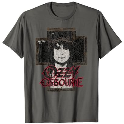 Ozzy Osbourne – Distressed Vintage Cross T-Shirt