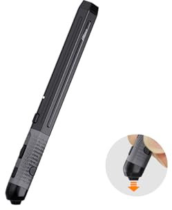 Plima Pocket Ergonomic Pen Mouse Vertical Mouse,DPI 800/1200/1600 Adjustable,Operate thisin a Pen-Holding Manner,Type-C to USB Cable, Support Windows, Android,Linux, Mac OS(Black)