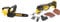 DEWALT DCM565N-XJ 18V XR Brushless 30cm Chainsaw & DCS355N-XJ Oscillating Multi-Tool 18V Li-Ion Cordless Brushless Battery Powered, Large