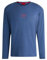 HUGO Men's Laze Loungew_Longsleeve, Dark Blue407, M