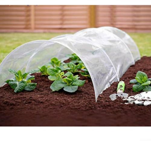 Easy to Clean and Maintain Greenhouse Tunnel Foil Plastic Sheet, Extend Lifespan(2 m)