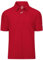 Poloshirt Herren Kurzarm T-Shirt Sommer Golf Polo Shirts Männer Polohemd mit Knopfleiste Atmungsaktives Tshirt Schnelltrocknend kühles Stoff Rot 3XL