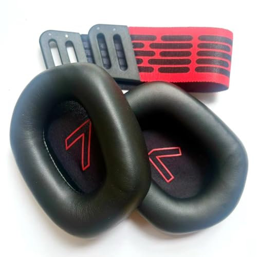 G733 G335 G535 - Almohadillas para auriculares para auriculares para juegos Logitech G535 / G735 / G733 (almohadillas con diadema)