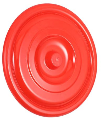 IMIKEYA Couvercle De Rechange Robuste Pour Poubelle De Rangement Rouge 20 Cm De Diamètre