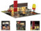 1:64 GFANS Model Car Diorama Garage Shops with LED Lighting Dealership Model Car Toy (McDonalds)
