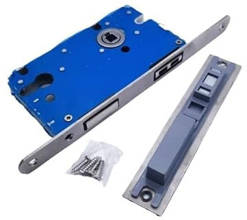 INOKAI Einsteckschloss,Zimmertürschloss Split Lock 72 Magnetischer Schlosskörper Innentürzylinder