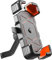 ZCHQF Porta Cellulare Moto per Harley Davidson Dyna Low Rider 1978-2024, Antivibrazione Porta Telefono Moto Rotazione 360°, Portatelefono per 4,7-7,2 Smartphone,B-Orange