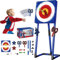 Jeu de Lancer de haches pour Le Jardin, Jeu de fléchettes Pliable avec 2 haches, 2 fléchettes Six étoiles et 2 fléchettes, pour l'extérieur, la Famille, Les Parents et Les Enfants
