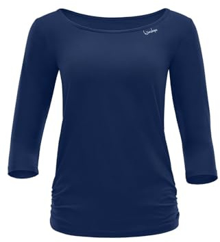WINSHAPE Damen Functional Light and Soft ¾-arm Top Aet139ls Yoga-Shirt (1er Pack)
