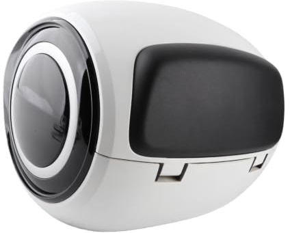 Jelquix Tragbares 32L Motorrad Topcase, ABS Wasserdicht Staubdicht, Sportlicher Stil, Roller Kofferbox mit Rückenlehne und Reflektoren
