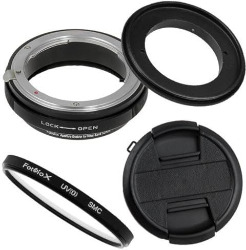 Fotodiox M-Reverse-77-Nikon-Kit - Rosca de Filtro inverso para Objetivo Nikon