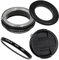 Fotodiox M-Reverse-77-Nikon-Kit - Rosca de Filtro inverso para Objetivo Nikon