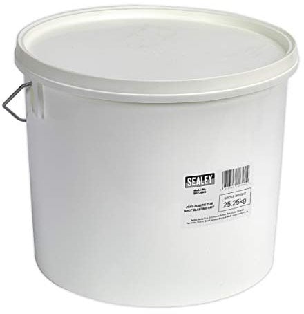 Sealey Bgt25Kg Shot Blasting Grit 25Kg Plastic Tub