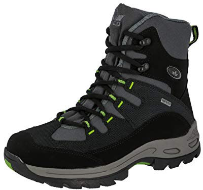 Lico Men's Glacier Snow Boots, Black (Anthrazit/Schwarz Anthrazit/Schwarz), 12 UK