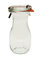 Weck 763 Juice Jar - .25 Liter, Set of 6 by Weck