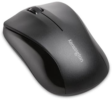 Kensington kabellose Maus - Kabellose USB ValuMouse, mit Touch-Scrolling und leisem Klicken, für Rechts- und Linkshänder, - Zertifiziert für die Verwendung mit Chromebooks (K76801WW)