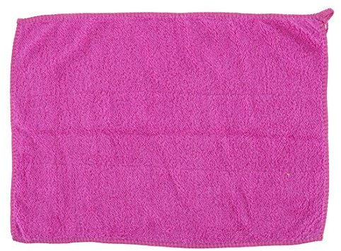 Microfibre Kitchen Washing Up Bowl Table Dust Cleaning Towel Cloth Wash Mitt Purple