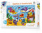 ALLEOVS® Puzzle „Urlaub in Monsterland“ für Kinder ab 5 Jahren – Monster Puzzle Spiel Lernspiel – 66 Teile - Kinder Spielerisch Fördern - Förderung von Gedächtnis, Konzentration, Motorik und Logik