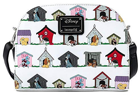 Loungefly Disney Dogs Houses Umhängetasche Standard