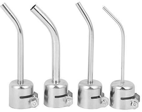 Universal Hot Air Gun Nozzle, Aluminum Alloy Extended Heat Gun Nozzle for 850 Heat Gun Welding Soldering Accessories