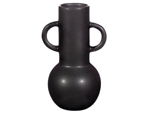 Sass & Belle Large Amphora Vase Black
